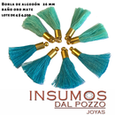 Mini Borlas Algodón Calypso