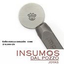Cuño Huella Corazón  Impressart 6 mm OFERTA