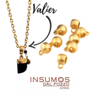 Valier Bombé Baño Oro Mate