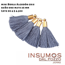 Mini Borla Gris