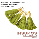 Mini Borlas Pistacho