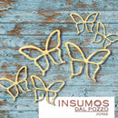 Pita de Seda Hechas Menta Oro Mate