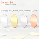 Medallas Lisas 10 mm IMPRESSART Bronce