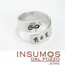 Banda Anillos Aluminio 6,5 mmX 6,8 mm IMPRESSART