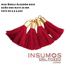 Mini Borlas Rojas