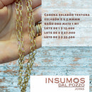 Cadena Eslabón 8x5 mm Textura