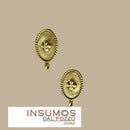 Par Base Aros Ovalo Rulette Bronce