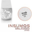 Cuño Made with Love 6 mm Impressart