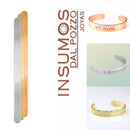 Bandas Pulsera 120 x 6 mm Bronce Impressart