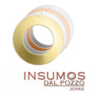 Argolla Plana Con Orificio Premium 3,2 cm  Bronce, Cobre o Aluminio