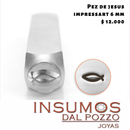 Cuño Pez de Jesús 6 mm Impressart