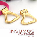 Conector deslizante triangular Oro Mate