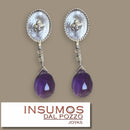 Par Base Aros Ovalo Rulette Plata 950