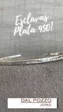 Banda Plata 950 Esclava 3 mm