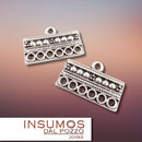 Conector de 6 Líneas Baño de Plata Mate