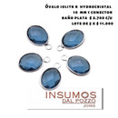 Iolite R  10 mm Baño de Plata