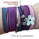 Cinta de Seda tipo 1 BLUEBERRIES