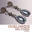 Gota Mediana Topacio R Baño Plata 10x20 mm