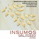 Pendiente Charm Rombo Doble