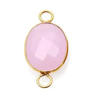 Calcedonia Rosa Irregular R 12 mm Baño Oro